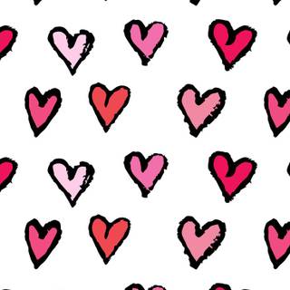 Heart design wallpaper