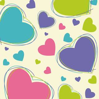 Heart design wallpaper