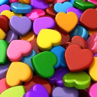 Heart design wallpaper