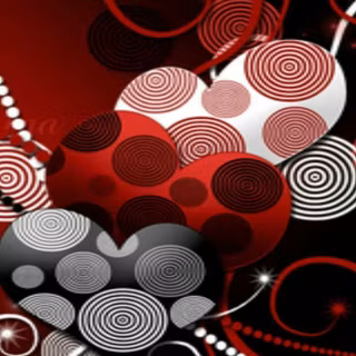 Heart design wallpaper