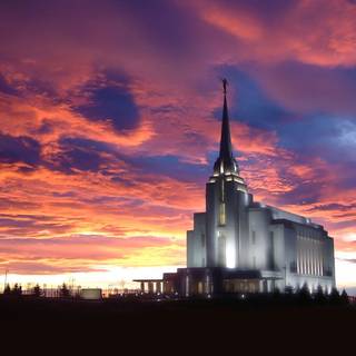 LDS temples wallpaper