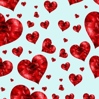 Heart design wallpaper