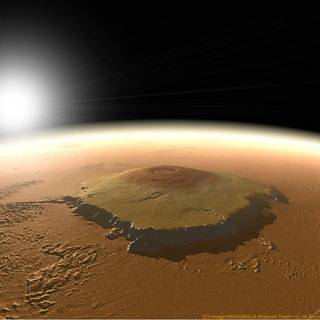 Olympus Mons wallpaper