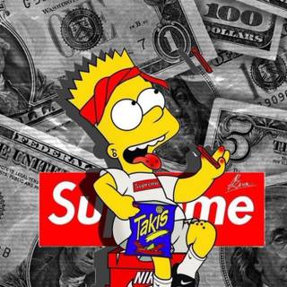 Simpson Nike wallpaper