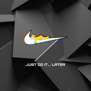Simpson Nike wallpaper