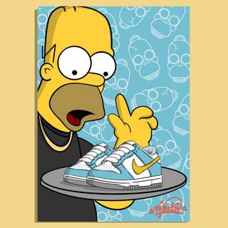 Simpson Nike wallpaper
