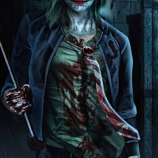 Scary woman wallpaper