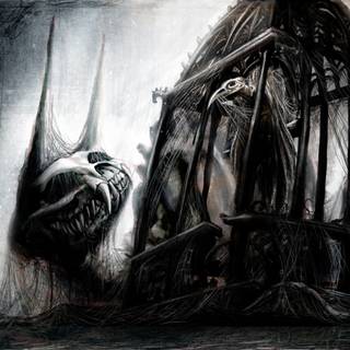 Gothic horror wallpaper