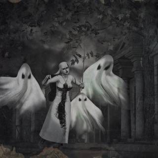Gothic horror wallpaper