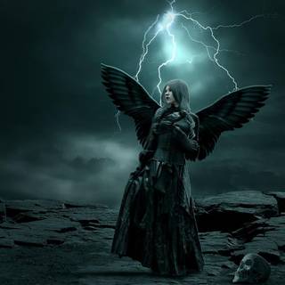 Gothic horror wallpaper