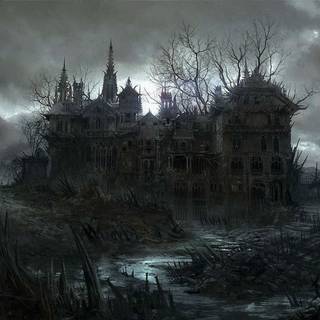 Gothic horror wallpaper