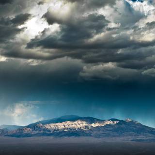 Rainy mountains wallpaper