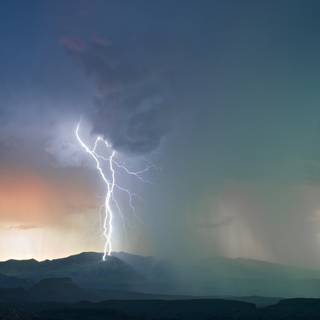 Rainy mountains wallpaper