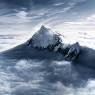 Rainy mountains wallpaper