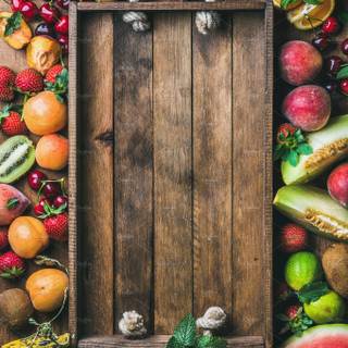 Fresh food wallpaper