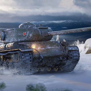 Soviet tank wallpaper