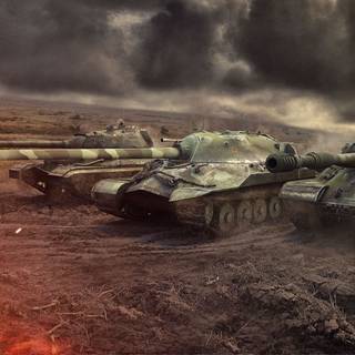 Soviet tank wallpaper