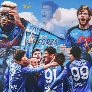 S.S.C. Napoli Serie A Champions 2023 wallpaper