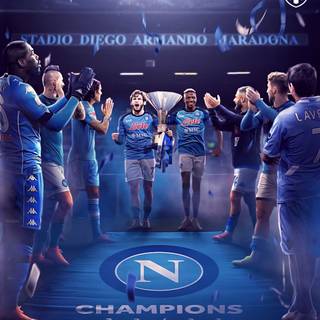 S.S.C. Napoli Serie A Champions 2023 wallpaper