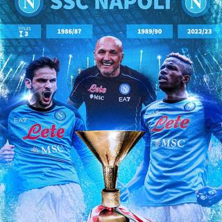 S.S.C. Napoli Serie A Champions 2023 wallpaper