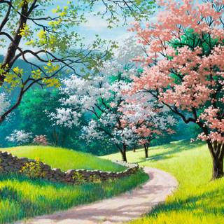 1366x768 spring wallpaper