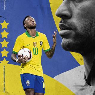 Neymar Jr Brazil 2023 wallpaper