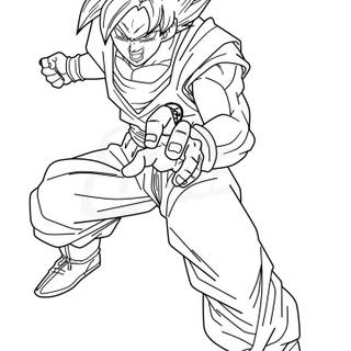Goku drawings wallpaper