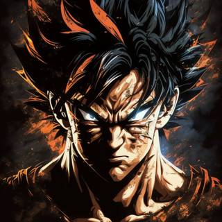 Goku drawings wallpaper