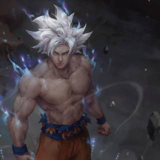 Goku drawings wallpaper