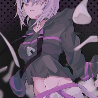 Nekomata Okayu phone wallpaper