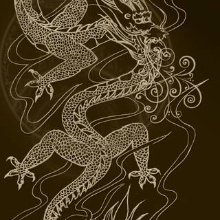 Chinese Dragon iPhone wallpaper