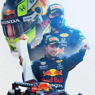 Checo Perez iPhone 14 Plus wallpaper