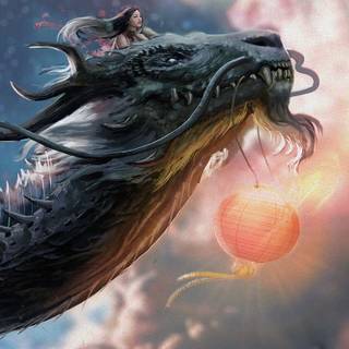 Chinese Dragon iPhone wallpaper