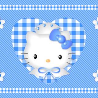 Sanrio blue desktop wallpaper