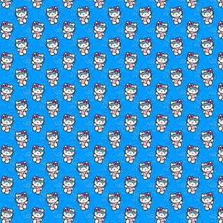 Sanrio blue desktop wallpaper