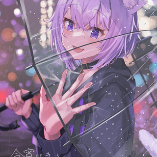 Nekomata Okayu phone wallpaper