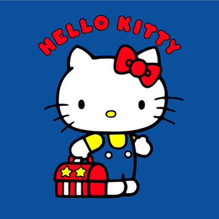 Sanrio blue desktop wallpaper