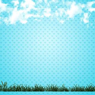 Sanrio blue desktop wallpaper