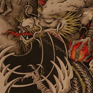 Chinese Dragon iPhone wallpaper