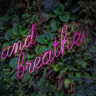 Neon lights desktop wallpaper