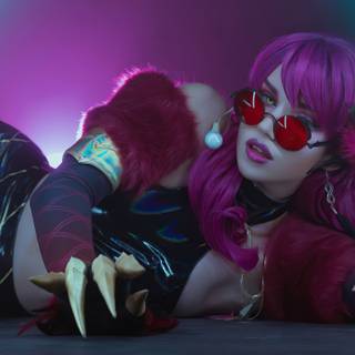 4k gaming girl wallpaper