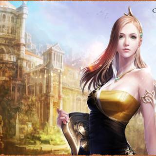 4k gaming girl wallpaper