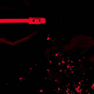 Anime dark red wallpaper