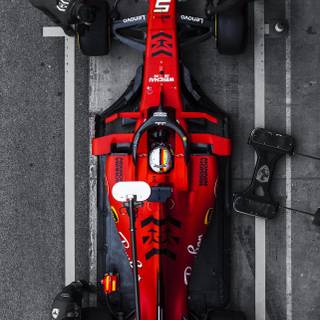 F1 Ferrari iPhone wallpaper