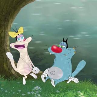 Oggy and Olly wallpaper