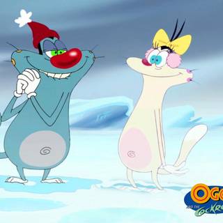 Oggy and Olly wallpaper