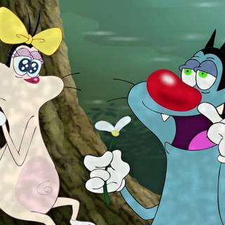 Oggy and Olly wallpaper