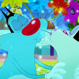 Oggy and Olly wallpaper