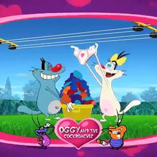 Oggy and Olly wallpaper