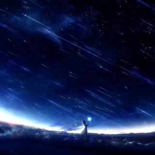 Shooting Star anime wallpaper